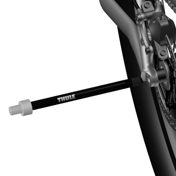 Thule Thru Axle Syntace Adapter 160 mm (M12 x 1.0)