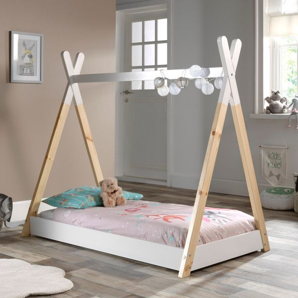 Vipack Tipi Peuterbed Wit 70 x 140 cm