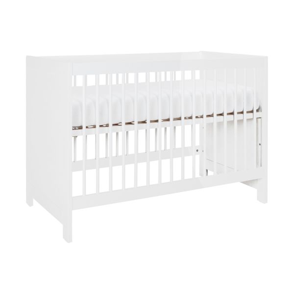 Europe Baby Vittoria III Babykamer Wit | Bed 60 x 120 cm + Commode