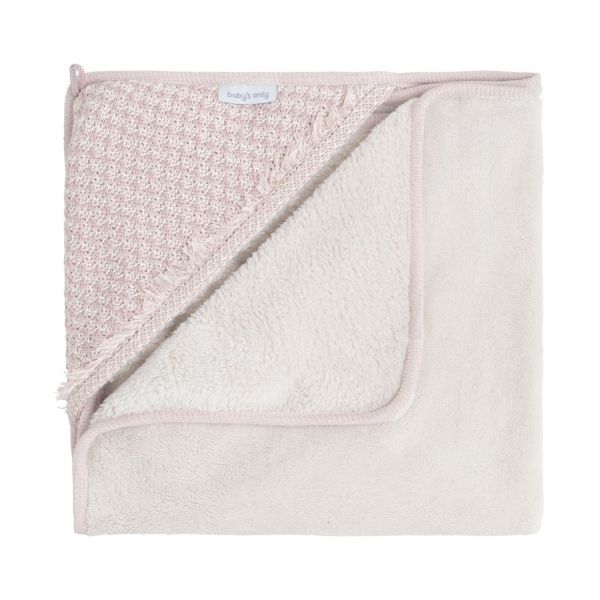 Baby's Only Happiness Wikkeldeken - Oud Roze / Ecru