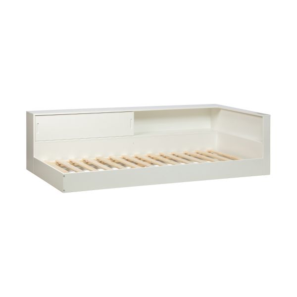 Woood Connect Hoekbed Wit 90 x 200 cm