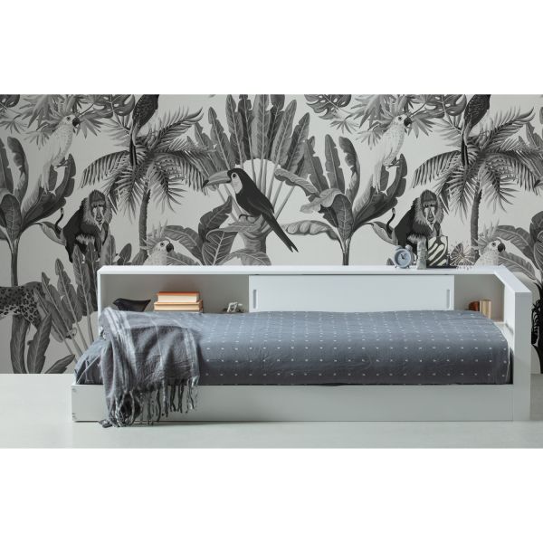 Woood Connect Hoekbed Wit 90 x 200 cm