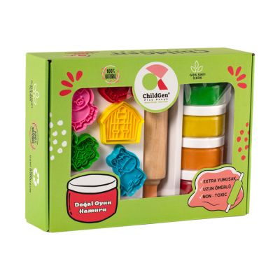 ChildGen Speelklei Set - Farm Thema - 4 Kleuren