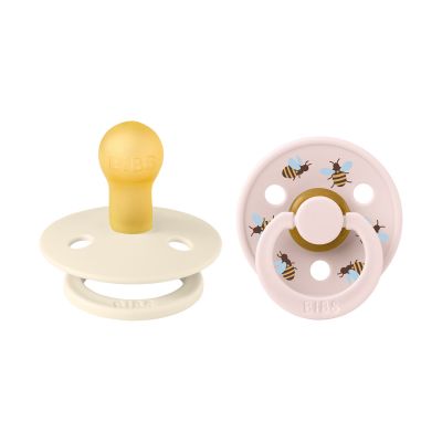 BIBS Studio Colour Fopspenen - 2 Stuks - Size 2 - Bumblebee Ivory 