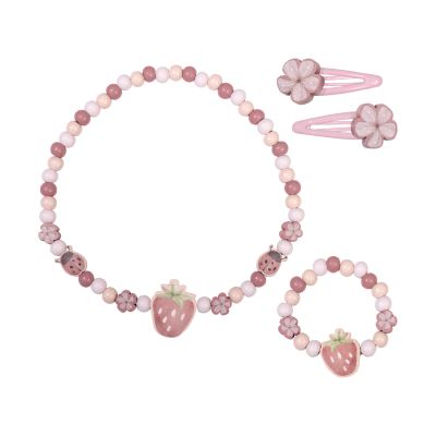 Little Dutch Houten Sieradenset - Strawberry