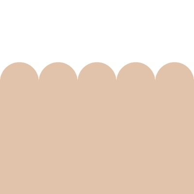 Estahome Lambrisering Fotobehang - Warm Beige