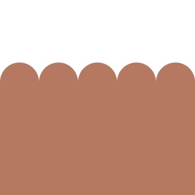 Estahome Lambrisering Fotobehang - Terracotta