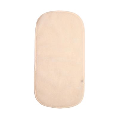 Alwero Matrasbeschermer - Wieg - 80x42 cm - Beige