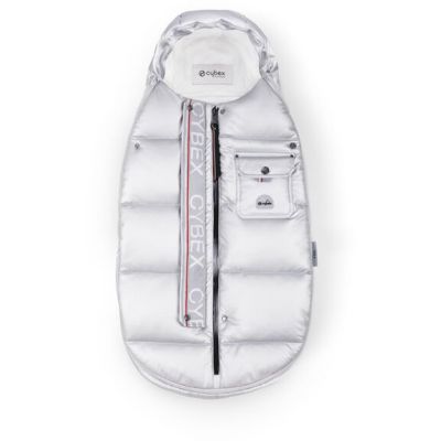 Cybex Platinum Winter Footmuff Mini Arctic Silver - Silver