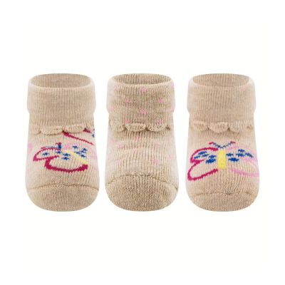 Ewers Babysokken Vlinder - 3-Pack