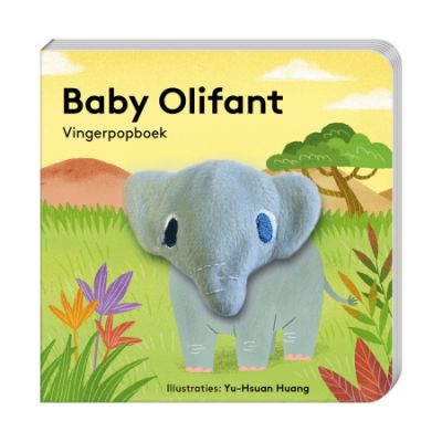 Imagebooks Vingerpopboekje Baby Olifant
