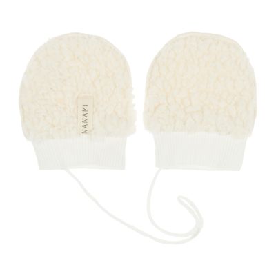 Nanami Handschoentjes - Teddy Mini - Naturel - 4-9 mnd