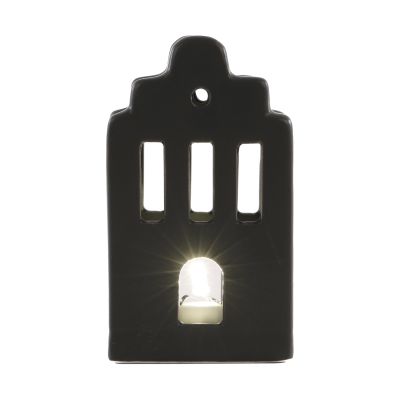 Jens Living Keramiek LED Huisje - Zwart