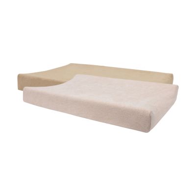 Jollein Aankleedkussenhoes - 2 Stuks - 50 x 70 cm - Badstof