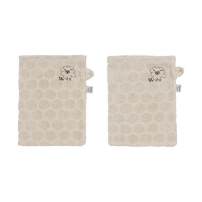 Bebe jou Tiny Sheep Washand - 2 stuks