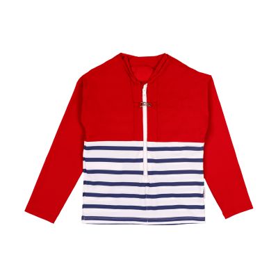 Floatee Anti-Verdrinking T-shirt Lange Mouwen - Rood