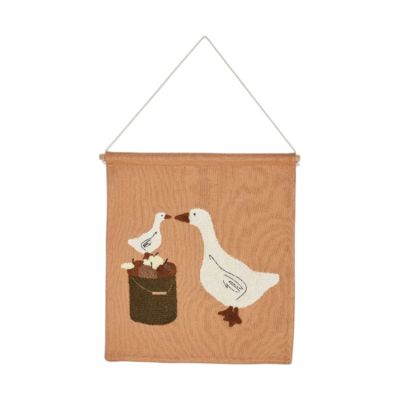 Smallstuff Wanddecoratie - Farmliving Geese - 37x33 cm