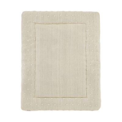 Meyco Baby Knots Boxkleed - 77 x 97 cm - Soft Sand 