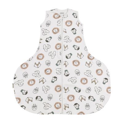 Meyco Baby Animal baby slaapzak heupdysplasie - multicolour - 70cm 