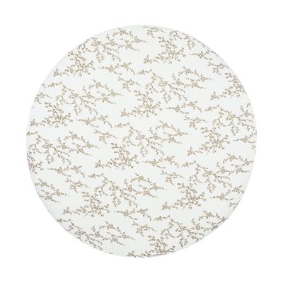 Meyco Baby Branches Hoeslaken Boxmatras - rond 90/95 cm - Sand