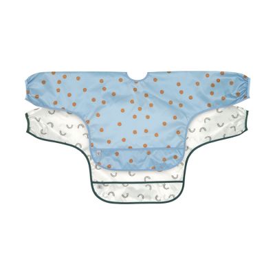 Lässig Slab Lange Mouw - Happy Rascals - Smile Sky Blue - 2 Pack