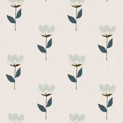 Bibelotte Retro Bloem Behang