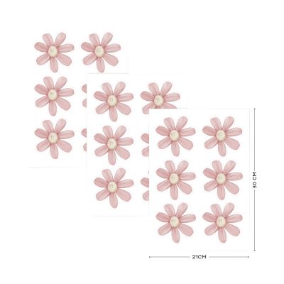 Little Dutch Muurstickers Bloemen - Fairy Garden - 3 Vellen