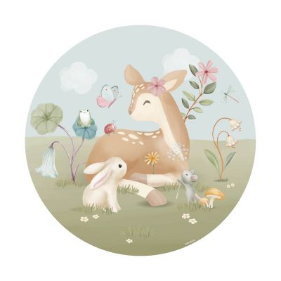 Little Dutch Behangcirkel Kinderkamer - Fairy Garden 100 cm