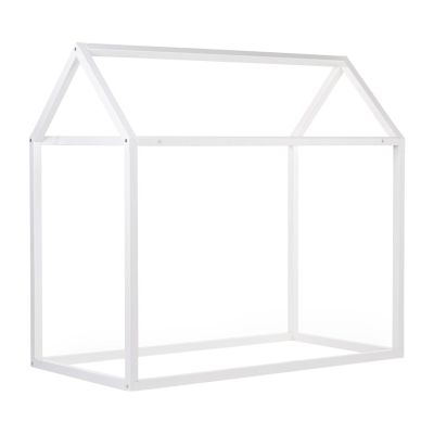 Childhome Huis Bedframe Wit 70 x 140 cm