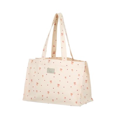 Cam Cam Copenhagen Bows Canvas Tote Bag - GOTS 