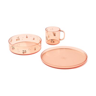 Liewood Siva Dinerset - Peach / Sea Shell
