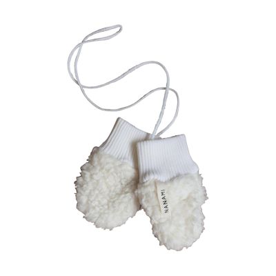 Nanami Babywantjes Teddy - Rib -Wit 