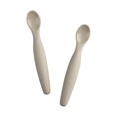 Sebra Silicone Lepel Lang - 2 Stuks - Jetty Beige 