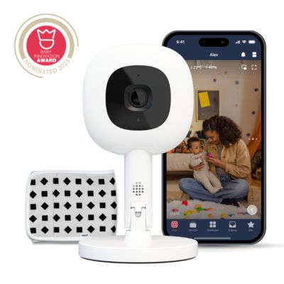 Nanit Pro Camera Babyfoon - Met App + Flex Stand &amp; Breathing Band