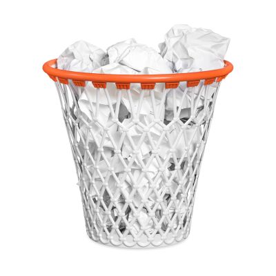 Balvi Prullenbak Basket - Polypropyleen - Wit