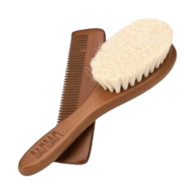 BamBam Haarborstel en Kam - Dark Eco Friendly