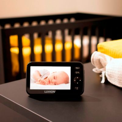 Babypark Luvion Icon Deluxe Babyfoon Black Edition aanbieding