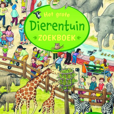 Deltas Zoekboek - Het Grote Dierentuin Zoekboek - Vanaf 3 Jaar