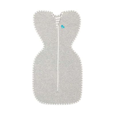 Love To Dream Swaddle Up Inbakerslaapzak - Fase 1 - Medium (6 -8,5 kg) - Grijs