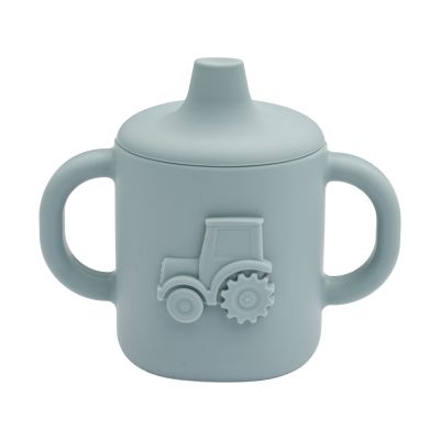 Liewood Amelio Sippy Cup - Tractor - Blue
