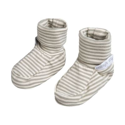 Baby&#039;s Only Stripe Slofjes - Urban Green