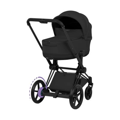 Cybex e-Priam 5 Style Kinderwagen 2-in-1 - Matt Black Frame