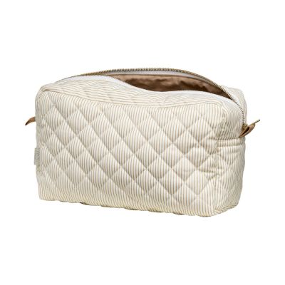 Cam Cam Copenhagen Classic Stripes Toilettas - Groot - Camel