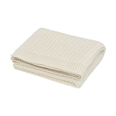 Cam Cam Copenhagen Harper Gebreide Baby Deken - Off White