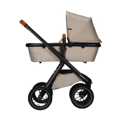 Dubatti One E5 Kinderwagen 2-in-1 - Black / Cognac 