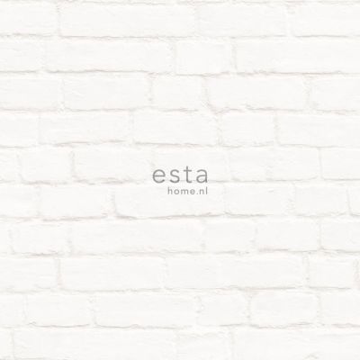 Estahome Bakstenen Behang I - 0,53 x 10,05 m