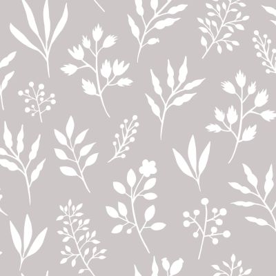 Estahome Bloemmotief Behang - Scandinavische stijl - 0,53 x 10,05 m