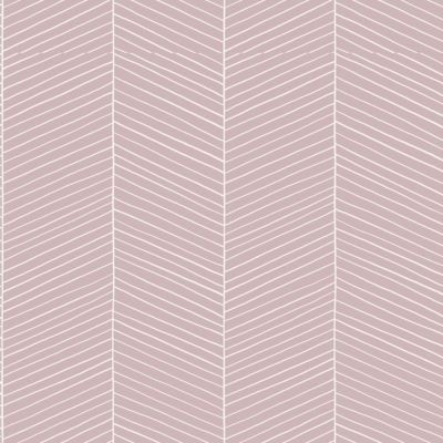 Estahome Visgraat Motief Behang I - 0,53 x 10,05 m