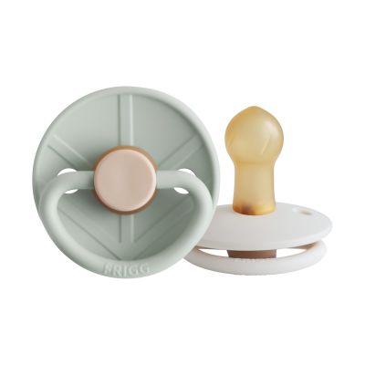 FRIGG Little Viking Fopspeen - 2 stuks - Sage/Cream