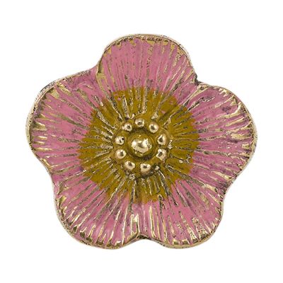 Doing Goods Meubelknop - Faye Flower Knob - Pink